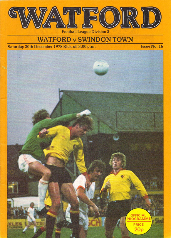 <b>Saturday, December 30, 1978</b><br />vs. Watford (Away)